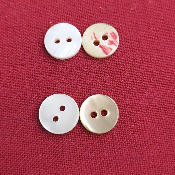 Trochus Shell Buttons 11 mm Diameter - Picture 7 of 8